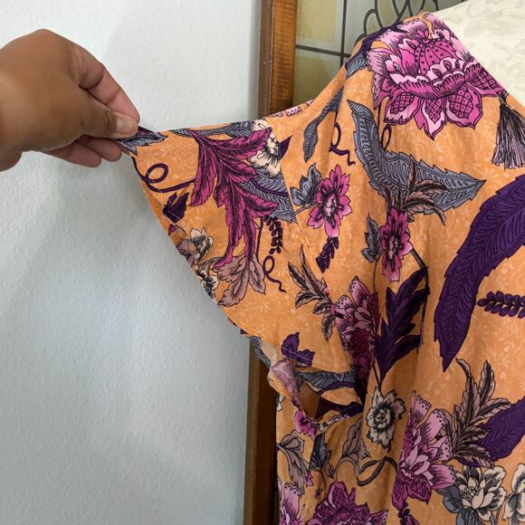 Loralette Journey Maxi Dress Peach Dulcie Easter Sunday Wedding Guest Size 26/28 - Picture 7 of 14